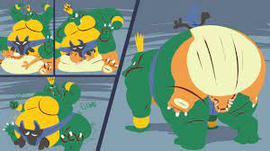 Instead of being voiced by an actor, king k. Super Sumo Bros 10 By Mitchell45 Fur Affinity Dot Net