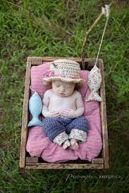 Pin By Kayla Myers On Props Baby Girl Photo Prop Girl Fisherman Fishing Newborn Pictures