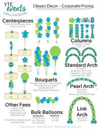 Image Result For Balloon Decor Prices Balloon Prices Balloons Balloon Display