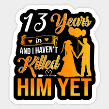 We did not find results for: 13th Wedding Anniversary Gift Shirt For Wife 13th Wedding Anniversary Gifts Sticker Teepublic Au