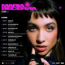TRASTORNADOS — MARIA BECERRA ANUNCIA SU GIRA MUNDIAL: "#TOUR24"