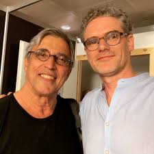 Hanging out with Brazilian legend Ivan Lins at the Montreux Jazz Festival.  Such beautiful songs, such a beautiful spirit.