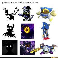 Peak Character Design Do Not At Me Ifunny A Hat In Time Hollow Knight Dark Pit Kid Icarus