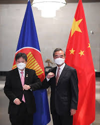 I mean the legitimate way? Wang Yi Meets With Asean Secretary General Dato Lim Jock Hoi