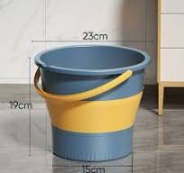 Jpxdew Collapsible Outdoor Water Bucket,3.5L Foldable Fishing/Car Wash  Pail,-4°F to 212°F Temperature Resistant,Hanging Hole Portable Storage ...