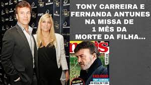 Em declarações à revista vip, fernanda garante que continua a ser a mesma pessoa, mas não está pronta para amar, isso é. Tony Carreira Fernanda Antunes Ivo Lucas Na Missa De 1 Mes Da Morte De Sara Carreira Youtube