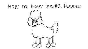 6.draw a cloud at the end of your tail. Happydrawing How To Draw Dog 2 Poodle Draw Dog How To Draw Dog Poodle