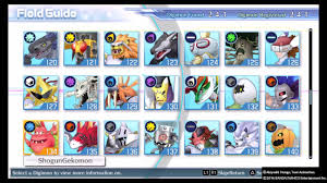 36 hand picked digimon digivolution chart