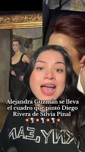 Alejandra Guzmán retira cuadro de Diego Rivera