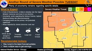 Showers and thunderstorms are likely, but not a watch out situation, the weather service said. 6whniyraxxtmam