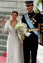 Seit dessen thronbesteigung am 19. Letizia Von Spanien Eine Marchenhafte Frau Mit Viel Klasse Konigliche Hochzeitskleider Letizia Von Spanien Prinzessin Letizia
