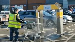 Top tips for renting a car in las vegas. Car Wash For Supermarket Trolleys Kills Coronavirus Daily Mail Online