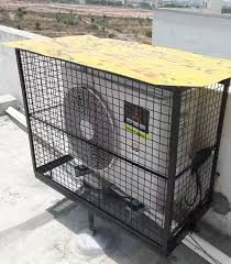 There are many common faults in air conditioner installations that are easy this makes cages the most secure option. Is A Shed Required Over The Outer Unit Of A Split Ac Quora