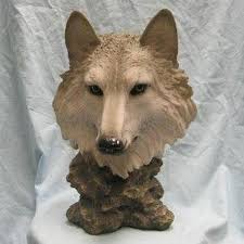 Wolf Statues