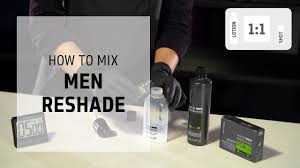 how to mix men reshade grey reduction goldwell education plus