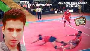 Munish: Supercric raider of the match with amazing hand touch skill