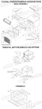 Check spelling or type a new query. Wood Stove F3100l F3100l Cozy Cabin Regency Parts Store