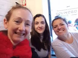 Predictably, the day began with bagels then continued with faffing about in  Brooklyn then a nap and Italian takeout Shauna Walsh Ivy Brooke Dow  Elizabeth Walsh