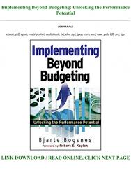 With the tricks described below,. Download Pdf Implementing Beyond Budgeting Unlocking The Performance Potential Full Pdf