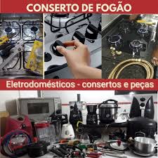 Conserto de fogão e panelas de pressão em geral,forno elétrico e fogão industrial e vendas de peças.
