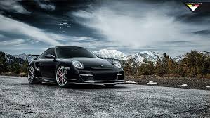 Hd Wallpaper Vorsteiner Porsche 997 V Rt Edition 911 Turbo Black Porsche Carrera Gt Wallpaper Flare