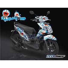 Dengan adobe illustrator dan after effects, bisa kok! Jual Striping Honda Beat Fi Motif Gambar Kartun Doraemon Prostiker Semua Siap Kirim Shopee Indonesia