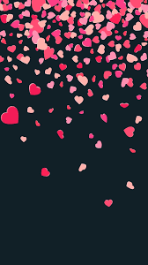 Tons Of Hearts Love Mobile Full Hd Wallpapers 1080x1920 Wallpaper 1080x1920 Full Hd Wallpaper Hd Wallpaper 1080x1920