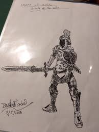 Breath of the wild streamer, evereverest, has completed the game in the most fiddly way possible: Link From Legend Of Zelda Breath Of The Wild In Soldier Armour I Have A Hard Time Drawing Faces So I Just Blacked It Out Drawing