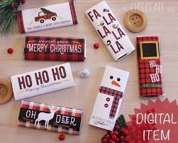 These are especially good as teacher appreciation gifts. Plaid Bundle Christmas Candy Bar Wrappers Instant Download Etsy Christmas Candy Bar Christmas Candy Gifts Candy Bar Gifts