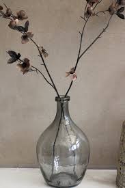 Hand blown glass uk free delivery on all orders. Hand Blown Grey Glass Balloon Vase The Wax House