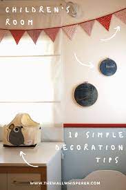 How To Decorate Children S Rooms At A Low Budget The Wall Whisperer Kid Room Decor Childrens Room Decor Decor