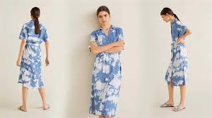 Sólo te queda completar con unas sandalias de tacón y un bolso de asa corta. Vestidos Vaqueros De Moda Primavera Verano 2019