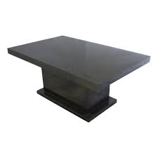 Give your home some modern character with this vestavia pedestal dining table. Coffee Table Rectangle 110x70x45 Cm Black Marble Indomarmer
