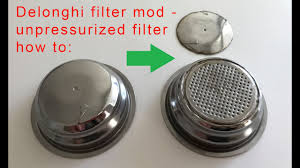 Find delonghi ec680 from a vast selection of coffee roasters. Filter Basket Mod To Non Pressurized No Fake Crema Delonghi Dedica Ec680 Or Ec685 Youtube