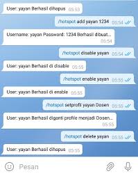 Usernames in telegram what are they advantages 2021. Membuat Dan Mengatur User Hotspot Mikrotik Dengan Bot Telegram Tanpa Php Labkom Co Id