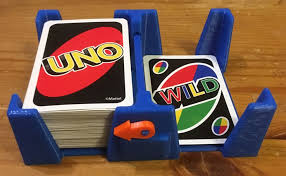 Try to remove all of the cards in your hand before any of your opponents. Uno Card Holder With Direction Indicators By Majorocd Uno Card Uno Cards Card Holder