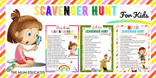 For example, a player may have to retrieve their favorite mug or take a selfie to earn points. Free Printable Scavenger Hunt For Kids Ideas The Mum Educates