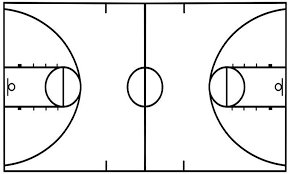 basketball shot charts printable template search espn top