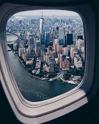 Looking Out Of A Plane Ny And The World Trade Tower New York Photos World Trade Towers Travel Pictures
