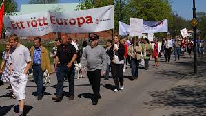The name means the social democratic workers' party of sweden, the short name means the social democrats. 1 Maj 4 Socialdemokraterna I Gislaveds Kommun Flickr