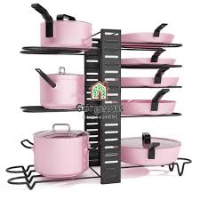 We did not find results for: Pots And Pans Organizer Pot Rack Organizer Adjustable 8 Tiers Pan Rack For Kitchen Counter Cabinet Shopee Malaysia
