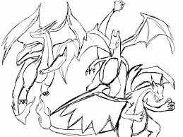 Printable coloring pages mega evolved pokémon. Mega Charizard Y Coloring Pages Coloring Home