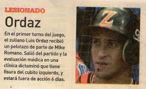 El 26 de Octubre de 2004 los Cardenales derrotan a las Águilas 15 a 9 en  Barquisimeto , Robert Pérez de 5-2 , 3 empujadas , 2 anotadas , un  cuadrangular . Foto Diario Lider .