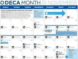 Creating Social Media Content Calendar For Deca Month Social Media Social Media Content Calendar Social Media Content