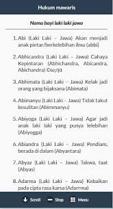 Potret gemas 5 bayi dari pemeran 'putri yang ditukar', terlihat lucu. Arti Nama Bayi Laki Laki Jawa Fur Android Apk Herunterladen
