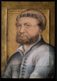 Image of Portrait of Luis Vaz de Camoes (c.1524-80) 16th-17th century (oil  by Portuguese School