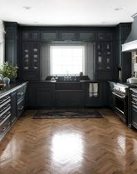 These Modern Kitchen Floor Ideas Deserve Some Serious Consideration Hunker Modern Kitchen Flooring Diy Kitchen Renovation Dark Kitchen