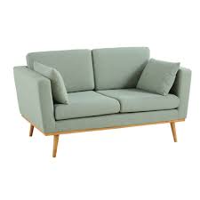 Lovat Green Vintage 2 Seater Sofa Maisons Du Monde Vintage Sofa Sofa Graues Sofa