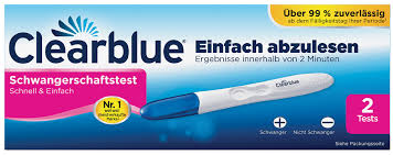 Ab wann kann eine schwangerschaft zuverlässig nachgewiesen werden und wie hoch ist die gefahr eines falschen ergebnisses? Clearblue Schwangerschaftstest Schnell U Kaufland De