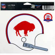 Bills coaches will wear a decal on their hats. Buffalo Bills Retro Logo Helmet Decal Old Glory